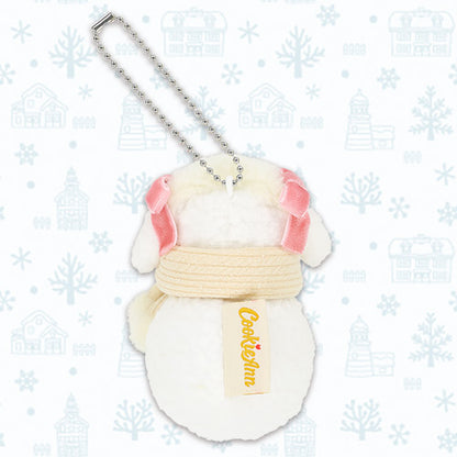 NOV 4 PREORDER - Disneysea Limited - Duffy & Friends - Christmas 2026 - Cookie Ann - Snowman Plush Charm