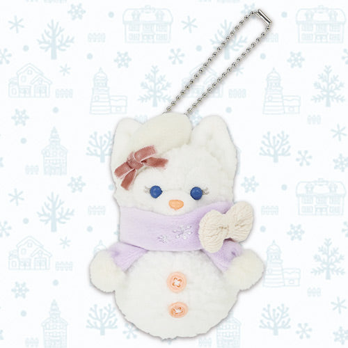 NOV 4 PREORDER - Disneysea Limited - Duffy & Friends - Christmas 2026 - Lina Bell - Snowman Plush Charm