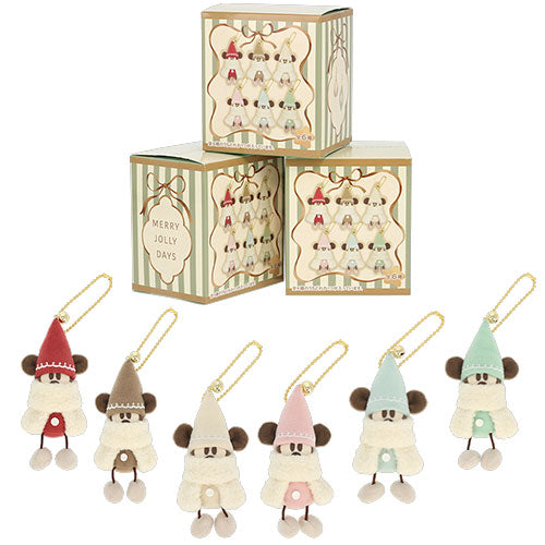 NOV 11 PREORDER - Tokyo Disney Resort - Christmas 2026 - Merry Lil Ring Ring - Mickey Mouse - Plush Charm Blind Box