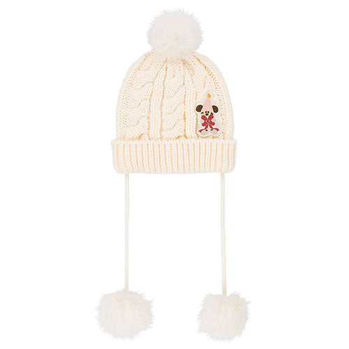 NOV 11 PREORDER - Tokyo Disney Resort - Christmas 2026 - Merry Lil Ring Ring - Mickey Mouse - Knit Pompom Hat