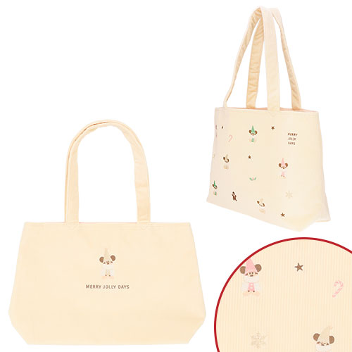 NOV 11 PREORDER - Tokyo Disney Resort - Christmas 2026 - Merry Lil Ring Ring - Tote Bag