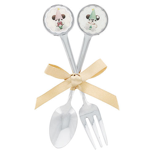 NOV 11 PREORDER - Tokyo Disney Resort - Christmas 2026 - Merry Lil Ring Ring - Mickey Mouse - Cutlery Set