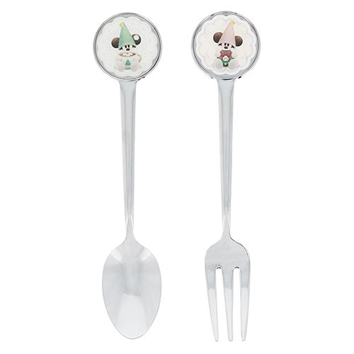 NOV 11 PREORDER - Tokyo Disney Resort - Christmas 2026 - Merry Lil Ring Ring - Mickey Mouse - Cutlery Set