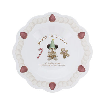NOV 11 PREORDER - Tokyo Disney Resort - Christmas 2026 - Merry Lil Ring Ring - Mickey Mouse - Plate