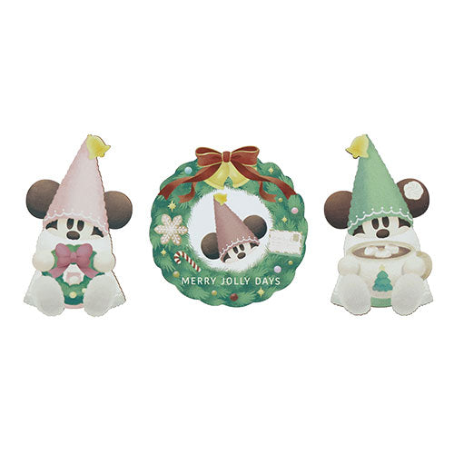NOV 11 PREORDER - Tokyo Disney Resort - Christmas 2026 - Merry Lil Ring Ring - Mickey Mouse - Magnet Set