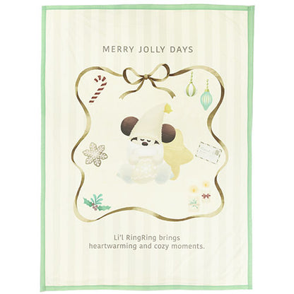 NOV 11 PREORDER - Tokyo Disney Resort - Christmas 2026 - Merry Lil Ring Ring - Mickey Mouse - Blanket