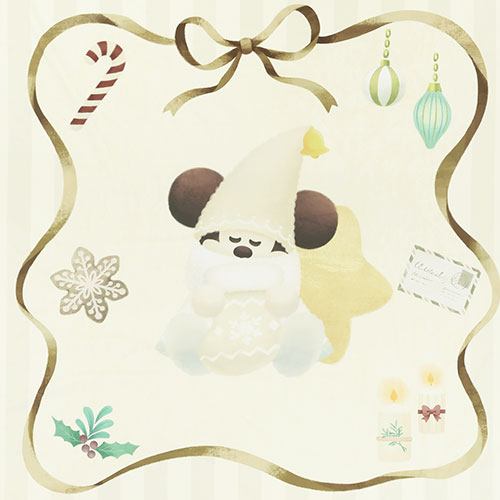 NOV 11 PREORDER - Tokyo Disney Resort - Christmas 2026 - Merry Lil Ring Ring - Mickey Mouse - Blanket