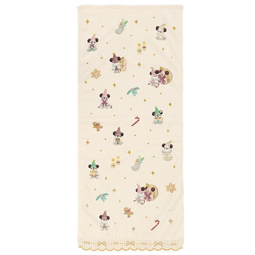 NOV 11 PREORDER - Tokyo Disney Resort - Christmas 2026 - Merry Lil Ring Ring - Mickey Mouse - Face Towel