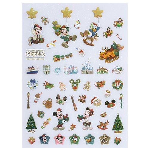 NOV 11 PREORDER - Tokyo Disney Resort - Christmas 2026 - Sticker Set