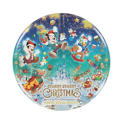 NOV 11 PREORDER - Tokyo Disney Resort - Christmas 2026 - Can Badge