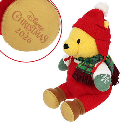 NOV 11 PREORDER - Tokyo Disney Resort - Christmas 2026 - Winnie the Pooh Plush