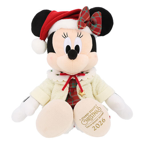 NOV 11 PREORDER - Tokyo Disney Resort - Christmas 2026 - Minnie Mouse Plush