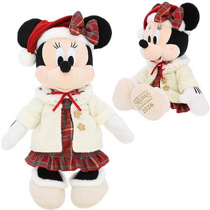 NOV 11 PREORDER - Tokyo Disney Resort - Christmas 2026 - Minnie Mouse Plush