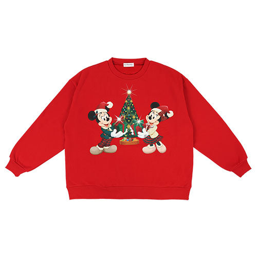NOV 11 PREORDER - Tokyo Disney Resort - Christmas 2026 - Mickey & Minnie Mouse - Unisex Sweatshirt