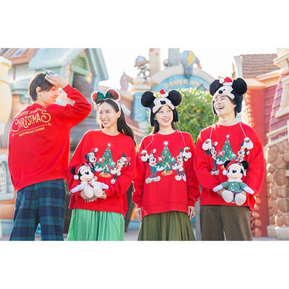 NOV 11 PREORDER - Tokyo Disney Resort - Christmas 2026 - Mickey & Minnie Mouse - Unisex Sweatshirt