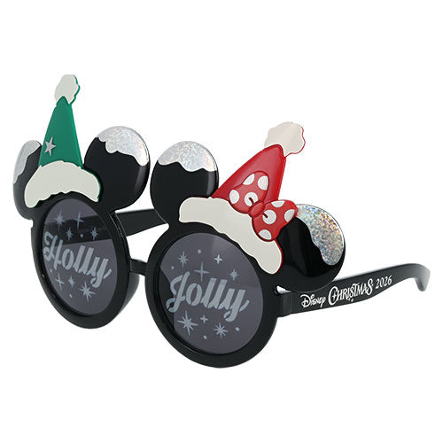NOV 11 PREORDER - Tokyo Disney Resort - Christmas 2026 - Mickey & Minnie Mouse - Fashion Glasses