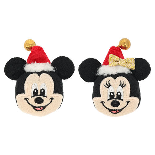 NOV 11 PREORDER - Tokyo Disney Resort - Christmas 2026 - Mickey & Minnie Mouse - Plush Ring Set