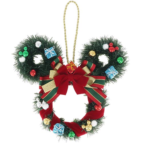 NOV 11 PREORDER - Tokyo Disney Resort - Christmas 2026 - Mickey Mouse - Wreath