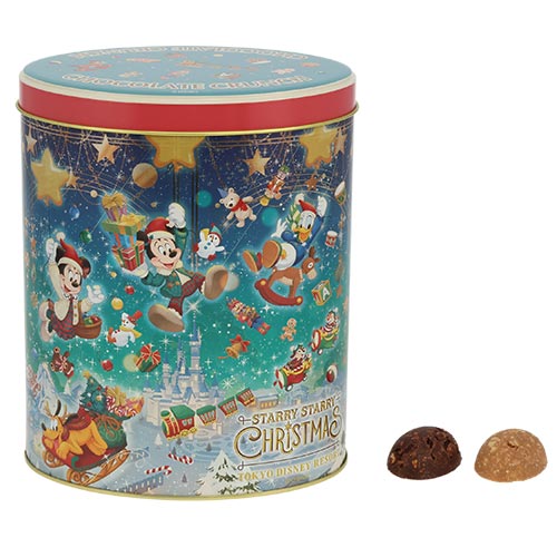 NOV 11 PREORDER - Tokyo Disney Resort - Christmas 2026 - Mickey & Minnie Mouse - Chocolate Crunch Tin