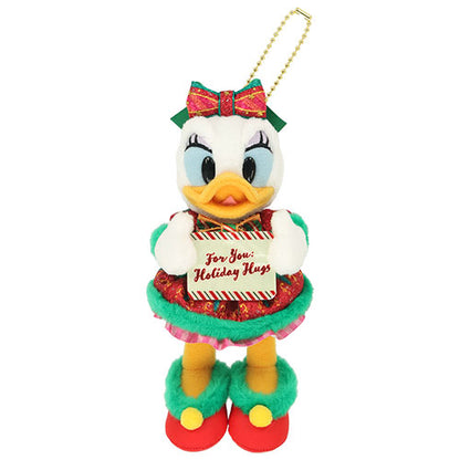 NOV 11 PREORDER - Tokyo Disney Resort - Christmas 2026 - Daisy Duck - Parade Plush Keychain
