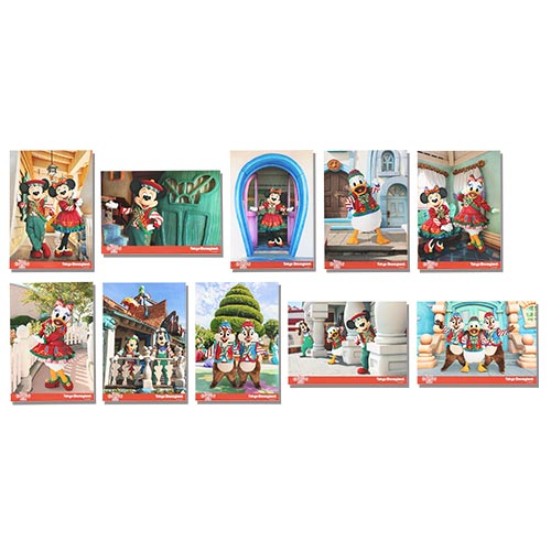 NOV 11 PREORDER - Tokyo Disney Resort - Christmas 2026 - Photo Set