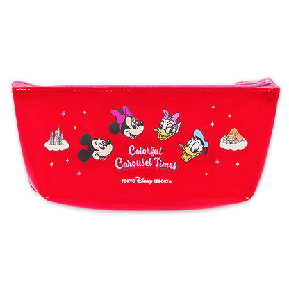 NOV 26 PREORDER - Tokyo Disney Resort - Carousel Collection - Mickey Mouse & Friends - Pencil Case