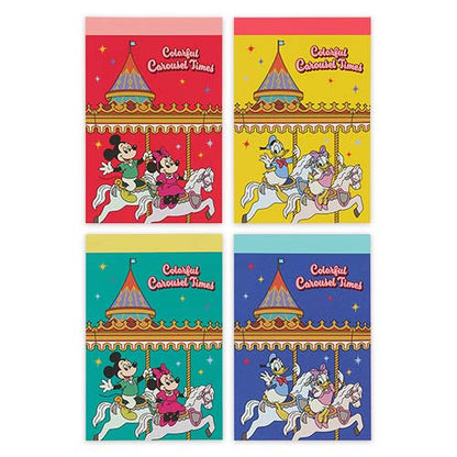 NOV 26 PREORDER - Tokyo Disney Resort - Carousel Collection - Mickey Mouse & Friends - Memo Set