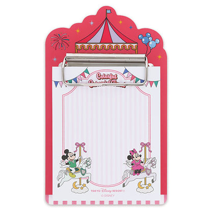 NOV 26 PREORDER - Tokyo Disney Resort - Carousel Collection - Mickey Mouse & Friends - Memo Pad