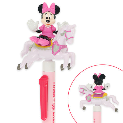 NOV 26 PREORDER - Tokyo Disney Resort - Carousel Collection - Minnie Mouse Pen