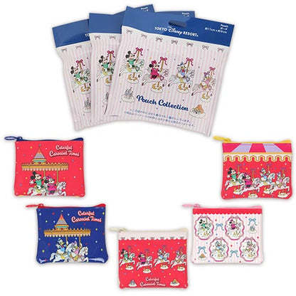 NOV 26 PREORDER - Tokyo Disney Resort - Carousel Collection - Mickey Mouse & Friends - Pouch Blind Bag (Full Set)