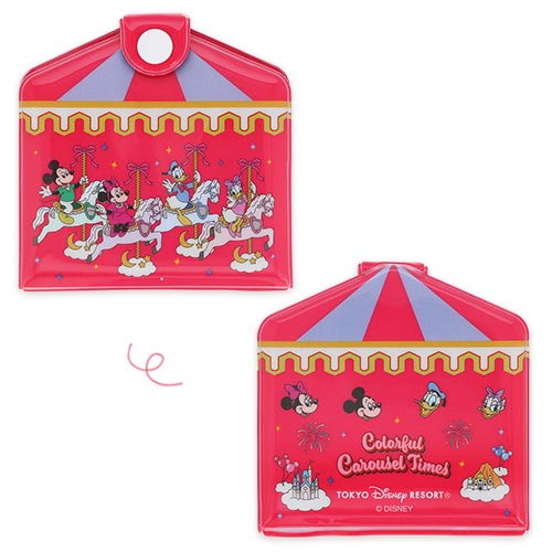 NOV 26 PREORDER - Tokyo Disney Resort - Carousel Collection - Mickey & Minnie Mouse - Comb & Mirror
