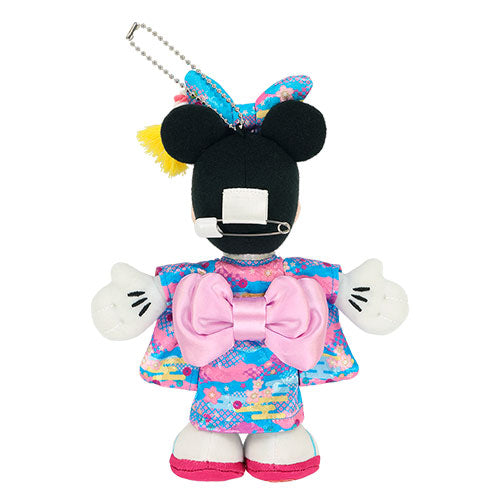 DEC 1 RELEASE - Tokyo Disney Resort - New Years 2027 - Minnie Mouse - Japanese Outfit Plush Keychain