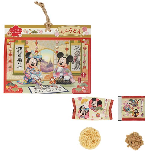 DEC 1 RELEASE - Tokyo Disney Resort - New Years 2027 - Mickey Mouse & Friends - Mini Udon