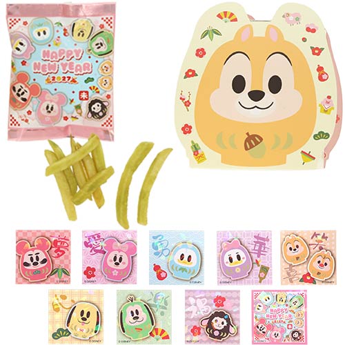 DEC 1 RELEASE - Tokyo Disney Resort - New Years 2027 - Chip & Dale - Potato Snacks with Sticker