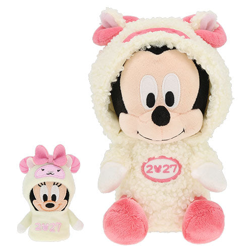 NOV 19 RELEASE - Tokyo Disney Resort - New Years 2027 - Mickey Mouse Zodiac Plush & Finger Puppet