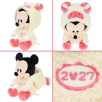 NOV 19 RELEASE - Tokyo Disney Resort - New Years 2027 - Mickey Mouse Zodiac Plush & Finger Puppet