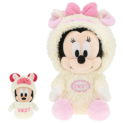 NOV 19 RELEASE - Tokyo Disney Resort - New Years 2027 - Minnie Mouse Zodiac Plush & Finger Puppet