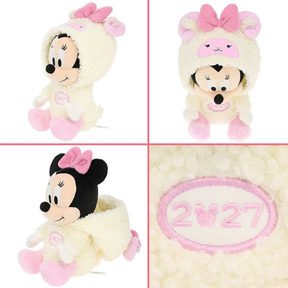 NOV 19 RELEASE - Tokyo Disney Resort - New Years 2027 - Minnie Mouse Zodiac Plush & Finger Puppet