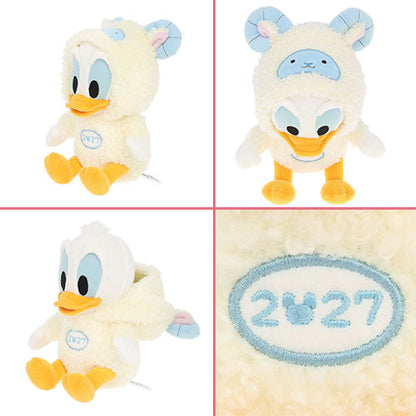 NOV 19 RELEASE - Tokyo Disney Resort - New Years 2027 - Donald Duck Zodiac Plush & Finger Puppet