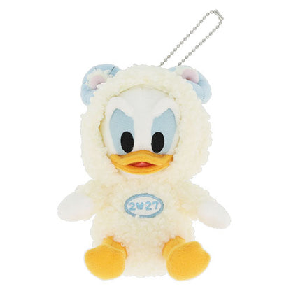 NOV 19 RELEASE - Tokyo Disney Resort - New Years 2027 - Donald Duck Zodiac Plush Keychain