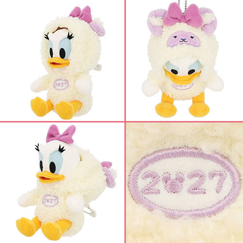 NOV 19 RELEASE - Tokyo Disney Resort - New Years 2027 - Daisy Duck Zodiac Plush Keychain