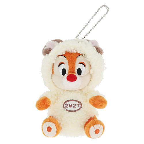 NOV 19 RELEASE - Tokyo Disney Resort - New Years 2027 - Dale Zodiac Plush Keychain