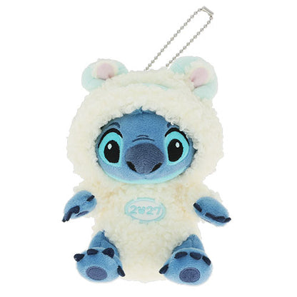 NOV 19 RELEASE - Tokyo Disney Resort - New Years 2027 - Stitch Zodiac Plush Keychain