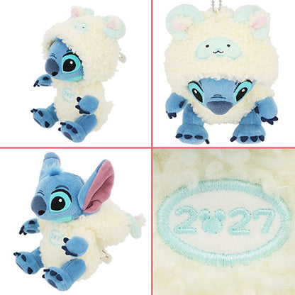 NOV 19 RELEASE - Tokyo Disney Resort - New Years 2027 - Stitch Zodiac Plush Keychain