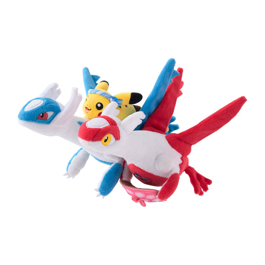 Japan Pokemon Centre - Latias, Latios, & Pikachu Plush