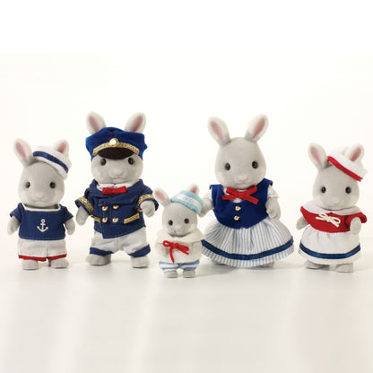 Japan Limited - Sylvanian Families - Yokohama Limited - Sea Breeze Rabbit Family