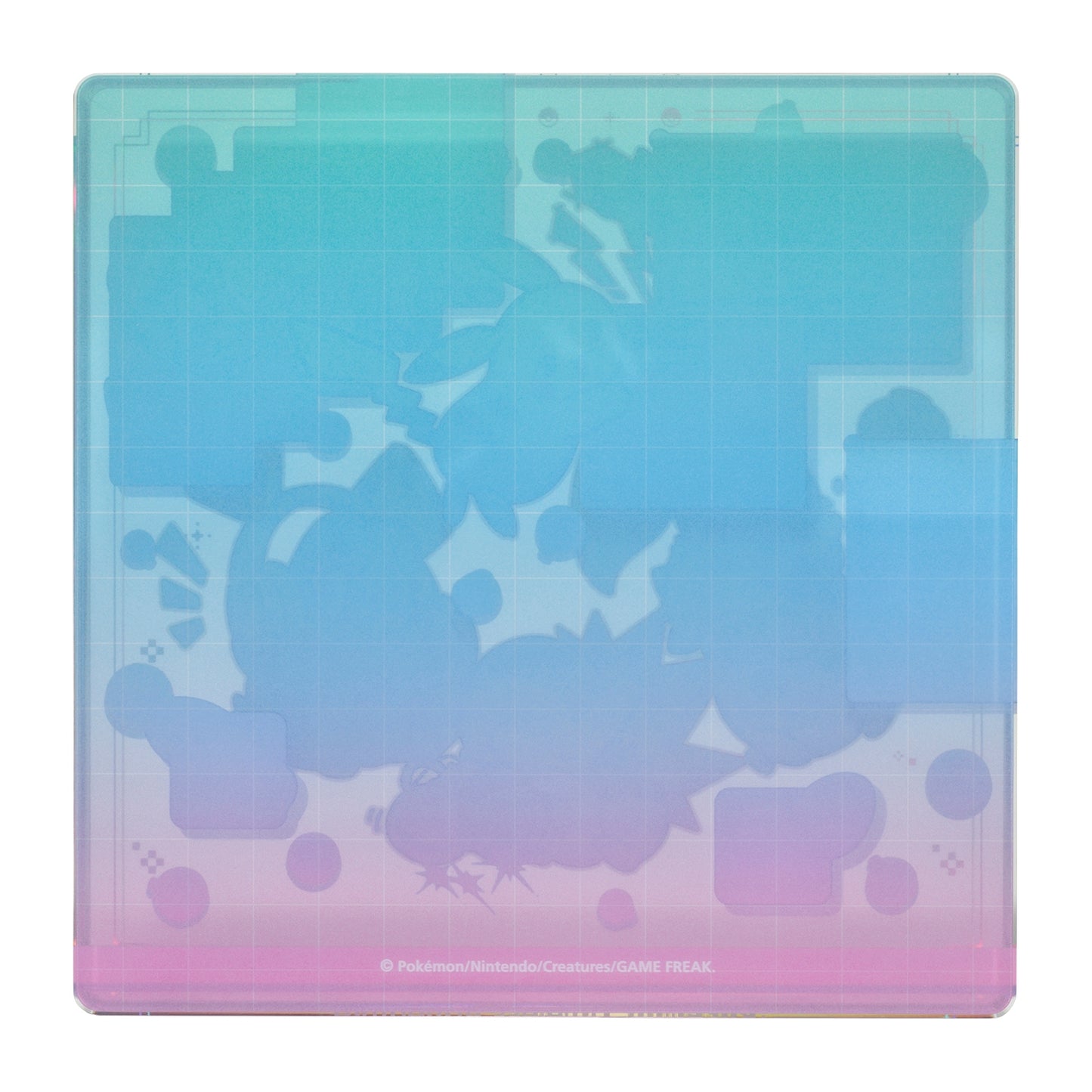 Japan Pokemon Center Original - Acrylic Block Art - Timeless Adventure Johto