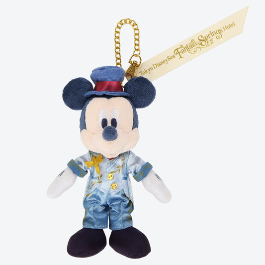 DISNEYSEA LIMITED - Minnie and Mickey - Fanasty Springs - Plush Keychain