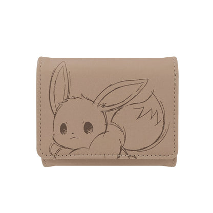 Japan Pokemon Center - Mini Wallet - Mofu Mofu Eevee