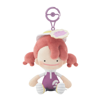 Japan Pokemon Center Original - Pokopia - Ditto Plush Keychain (Yellow)